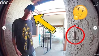 Please Leave My Security Camera ALONE (Caught on Ring Doorbell)