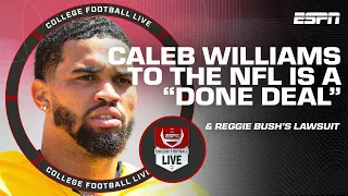 Caleb Williams' FINAL year at USC? + Reggie Bush's defamation lawsuit | College Football Live