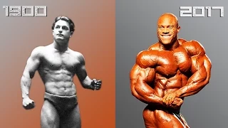 Эволюция бодибилдинга 1⃣9⃣0⃣0⃣ ➖ 2⃣0⃣1⃣7⃣ | Evolution of Bodybuilding  1900 To 2017