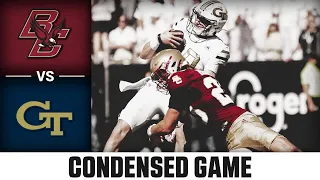 Boston College vs. Georgia Tech Game Condensed Game | 2023 ACC Football