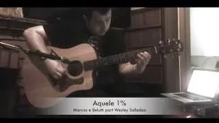 Aquele 1% -  Marcos e Belutti part Wesley Safadão (Cover/Video Aula Violão)