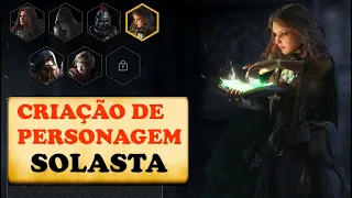 Como criar seu personagem no SOLASTA Crow of the Magister baseado em Dungeons and Drangons 5E