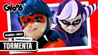 TORMENTA EPISÓDIO COMPLETO PARTE 1 (STORMY WEATHER)🌪️| MIRACULOUS LADYBUG 1ª TEMPORADA | Mundo Gloob