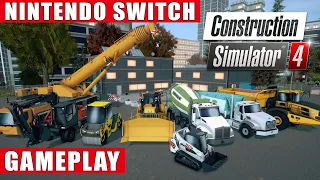 Construction Simulator 4 Nintendo Switch Gameplay