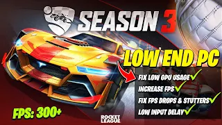 How To Boost FPS In Rocket League Season 3 2021 - Fix Stutters & Lag on Low End PC