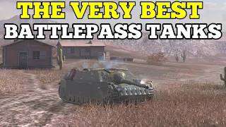 The best 5 Battlepass tanks in blitz