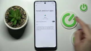 How to Allow Unknown Sources on the MOTOROLA Moto G53 - Manage App Permissions