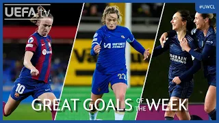 #UWCL Great Goals Matchday 4 | Graham Hansen, Cuthbert, Thiney...