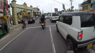 Honda Cbr 250rr VS NS 200 Road Race & police pull over