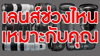 เลนส์อะไรดีสุด? เลนส์ซูม Wide, Normal, Telephoto ฉบับดูจบแล้วเลือกถูกเลย !! | KP | KhuiPhai