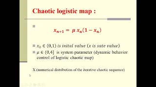 cryprography and chaotic system شرح