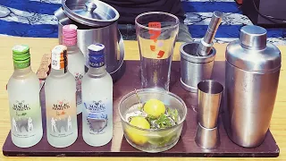 How to Make vodka mojito & cocktail vodka