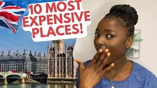 TOP 10 MOST EXPENSIVE AREAS IN ENGLAND🇬🇧 TO LIVE IN | Cities in Uk with highest cost of living