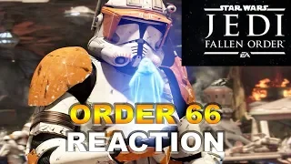 Livestream REACTION: Star Wars Jedi Fallen Order - Order 66 Sequence