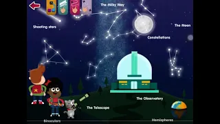 Learny Land - The Sky - from What's in space? /Earth Science for children/play and learn