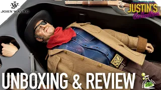 Kaustic Plastik John Wayne 1/6 Scale Figure Unboxing & Review