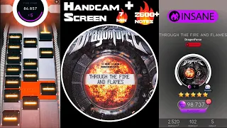 [Beatstar Mod] Through The Fire and Flames (INSANE) | DragonForce | Handcam + Screen | Custom Song