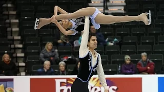 Sapphire Jaeckel & Matthew Scoralle 2016 US Figure Skating Championships Novice Short Program