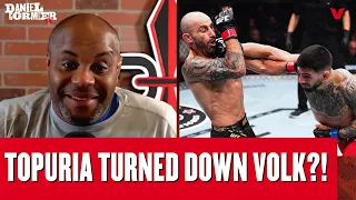 Daniel Cormier CAN'T BELIEVE Ilia Topuria turned down Alexander Volkanovski rematch | DC Highlights