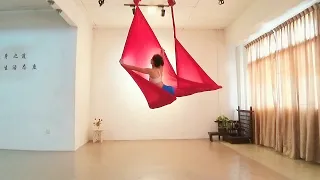 Aerial yoga aerial dance  空中瑜伽 空瑜舞韵 展布篇 女神开卷