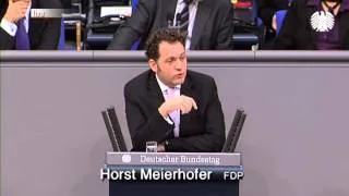 4. Sitzung, TOP 1 Umwelt (8/11): Horst Meierhofer (FDP)