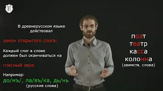 Признаки заимствованных слов. История русского языка.