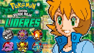 ¿Puedo COMPLETAR Pokémon Verde Hoja USANDO el MEJOR POKÉMON de CADA LÍDER DE GIMNASIO?