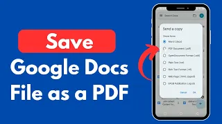 How to Save Google Docs File as a PDF on Android (Quick & Simple)