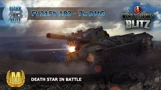 WoT Blitz - FV215b 183 - 7k dmg