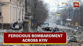 Russia-Ukraine War: Ferocious Bombardment Across Ukrainian Capital Kyiv | Day 52 Of Invasion