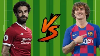 Mohamed Salah vs Antoine Griezmann💪