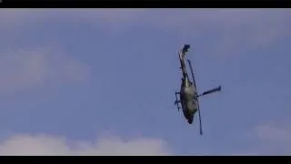 Army Lynx Helicopter - Rolls and Backflips