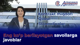 Eng ko‘p berilayotgan savollarga javoblar