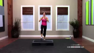 Step aerobics beginner workout with Dana - 30 Minutes