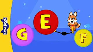 Letters and Sounds | Letter E, F, G | Phonics | Alphabet Sounds | Phonics Songs | Little Fox