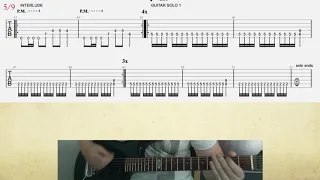 Slayer Necrophiliac rhythm guitar lesson w tab