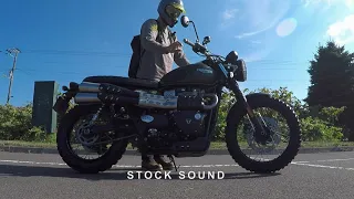 Triumph Street Scrambler and Custom Parts