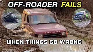 Off-road fails | mishaps in 4x4’s offroad | Compilation