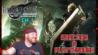 Krimson KB Reaction/Playthrough - Final Fantasy 7 Remake Ch. 1