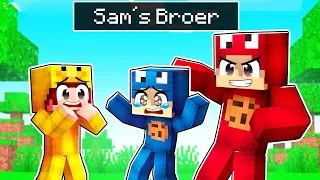 Ik Ontmoet SAM Zijn TWEELING BROER In Minecraft!