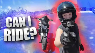 Kid Mic'd Up on a Motorcycle! [Motovlog 280]