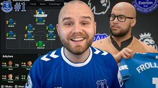 Everton Mot Europa #1 - Vi startar resan som tränare!