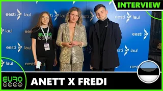 EESTI LAUL 2020: Anett x Fredi - Write About Me (INTERVIEW) | Estonia Eurovision 2020