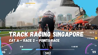 Singapore Track Cycling - CAT A - Points Race