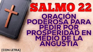 Salmo 22- ORACIÓN PODEROSA PARA PEDIR POR LA PROSPERIDAD EN MEDIO DE LA ANGUSTIA