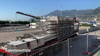 Salerno: al via il montaggio della Ruota Panoramica