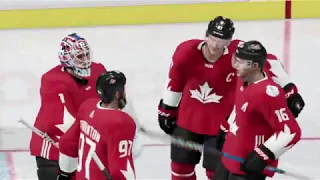 World Cup of Hockey 2016 Game Highlights Semifinal Russia vs Canada (EA NHL 17)