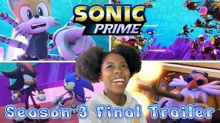 *Sonic Prime: S3 Final Trailer*  This might be the best season EVER!!! || First-Time Reaction