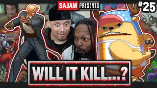 Deranged Fighting Game Combos | "Will it Kill?" ft. Tasty Steve & Yipes