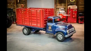 Saving a Rare Piece, 1957 Tonka Farm Stake Bed Truck, Great Original